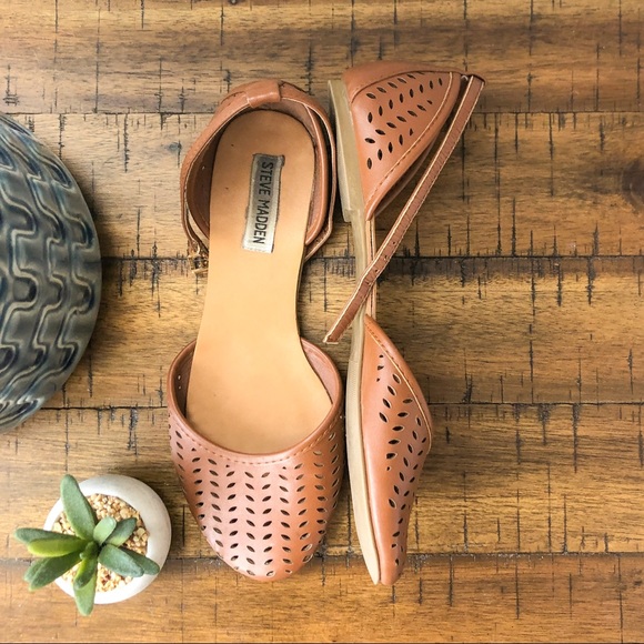 Steve Madden Shoes - Steve Madden Brown Leather Flats